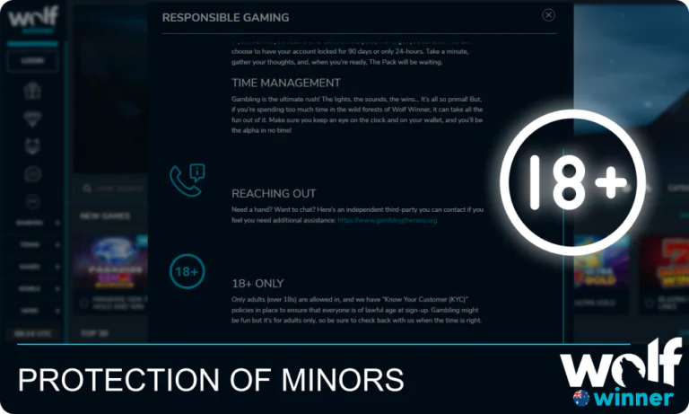 Wolf Winner AU Protection of Minors